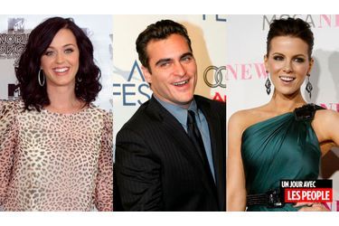 <br />
Katy Perry, Joaquin Phoenix et Kate Beckinsale