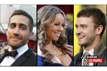 <br />
Jake Gyllenhaal, Mariah Carey, Justin Timberlake