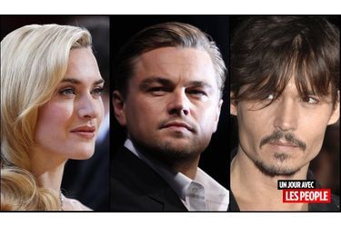 <br />
Kate Winslet, Leonardo DiCaprio, Johnny Depp
