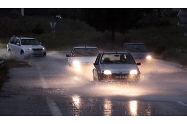 <br />
Les routes du Var sont inondées.