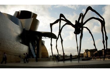 <br />
&quot;Maman&quot;, de Louise Bourgeois exposée à Bilbao.