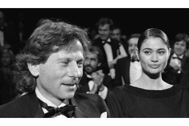 <br />
Roman Polanski et Charlotte Lewis au Festival de Cannes, en 1986, pour «Pirates».