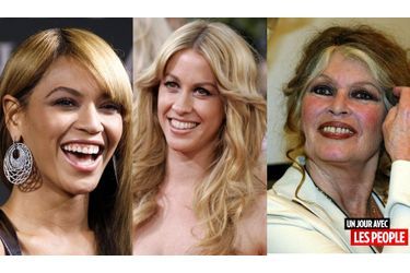 <br />
Beyonce, Alanis Morissette et Brigitte Bardot.