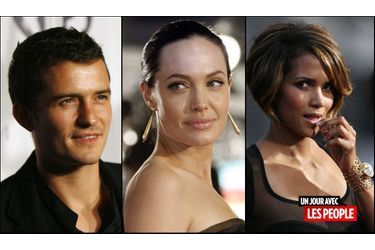 <br />
Orlando Bloom, Angelina Jolie, Halle Berry