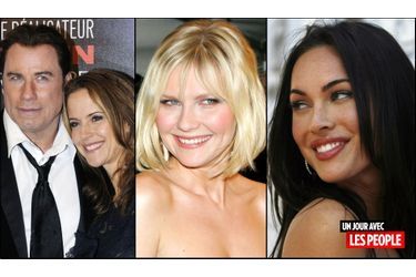<br />
John Travolta et Kelly Preston, Kirsten Dunst, Megan Fox