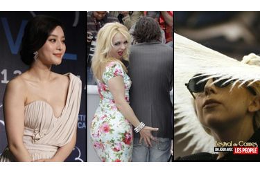 <br />
Fan Bingbing, Mimi Le Meaux et Mathieu Amalric, Lady GaGa.