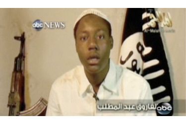 <br />
Omar Farouk Abdulmuttallab, le jeune Nigérian qui a voulu se faire se faire sauter avec un avion de ligne en décembre dernier, dans une vidéo diffusée sur la chaîne américaine ABC.