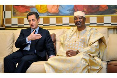 <br />
Nicolas Sarkozy et Amadou Toumani Touré.