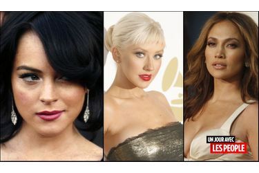 <br />
Lindsay Lohan, Christina Aguilera, Jennifer Lopez