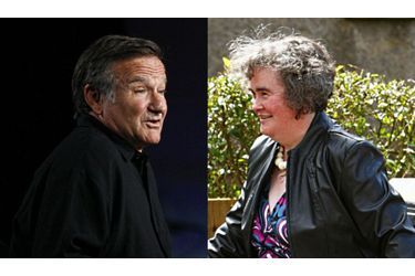 <br />
Robin Williams aimerait interpréter Susan Boyle au cinéma.