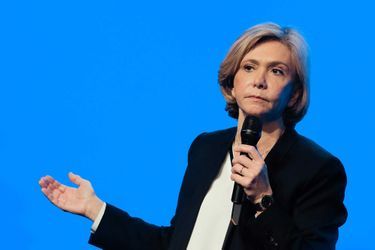 Valérie Pécresse le 18 mars 2022 à Toulouse. 