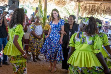 Kate Middleton à Hopkins au Belize, le 20 mars 2022