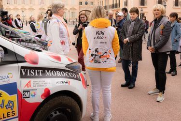 La princesse Stéphanie de Monaco à Monaco, le 19 mars 2022