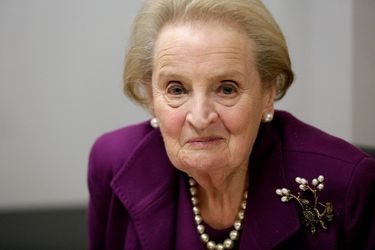 Madeleine Albright à Washington en novembre 2016.  