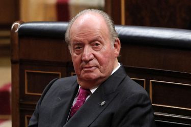 L’ex-roi Juan Carlos d’Espagne, le 6 décembre 2018