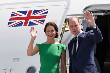 Kate Middleton et le prince William quittent la Jamaïque, le 24 mars 2022