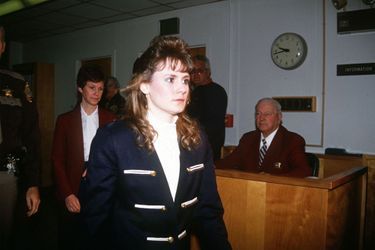 Pamela Smart en 1991 lors de son procès.