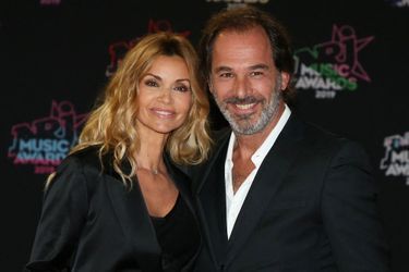Ingrid Chauvin et son ex-mari Thierry Peythieu, à Cannes, le 9 novembre 2019.