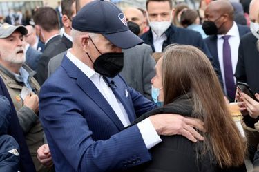 Joe Biden a rencontré des réfugiés ukrainiens à Varsovie, en Pologne, le 26 mars 2022.