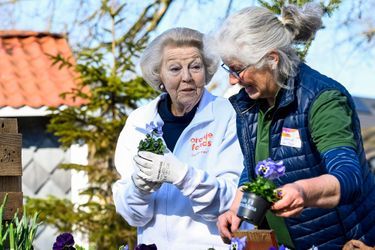 L'ex-reine Beatrix des Pays-Bas à Bilthoven, le 11 mars 2022