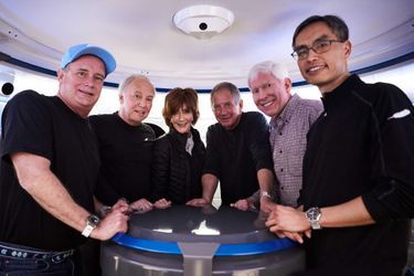 Lors du quatrième vol touristique mené par la compagnie Blue Origin.
