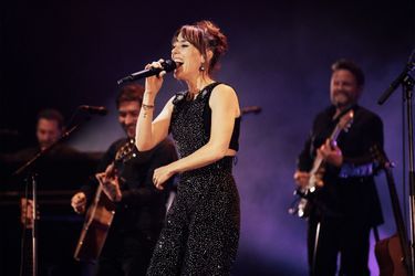 La chanteuse Zaz a donné un concert jeudi soir au mythique Royal Albert Hall de Londres.