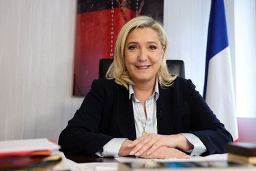 Marine Le Pen le 29 mars 2022.
