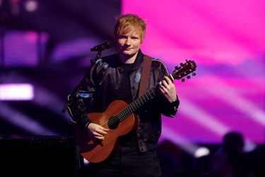 Ed Sheeran en février 2022 à Londres