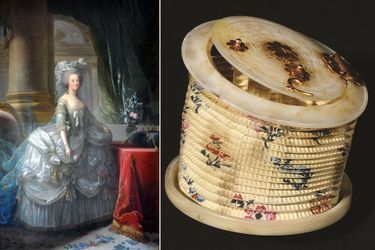 Portrait de la reine Marie-Antoinette – Lampion de poche lui ayant appartenu en vente chez Osenat le 10 avril 2022