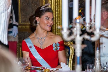 La princesse héritière Victoria de Suède à Stockholm, le 6 avril 2022
