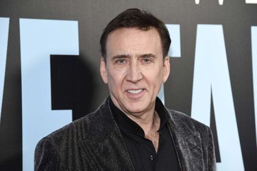 Nicolas Cage à l'avant-première d'«Un talent en or massif» le 10 avril 2022 à New York.