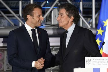 Emmanuel Macron et Jack Lang en octobre 2018.