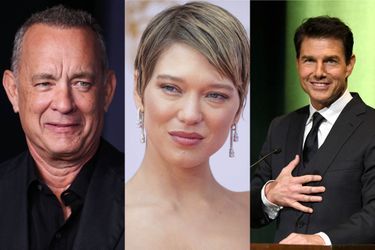Tom Hanks, Léa Seydoux et Tom Cruise.