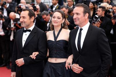 Gilles Lellouche, Marion Cotillard et Jean Dujardin pour «La Belle Epoque» en 2019.