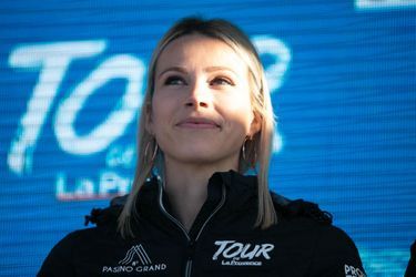 Marion Rousse, lors du Tour de la Provence 2022, en février.