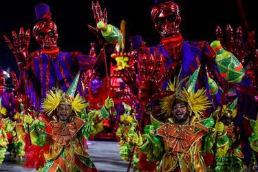 Le carnaval de Rio a démarré le 23 avril 2022.