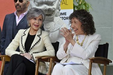 Jane Fonda et Lily Tomlin le 22 avril 2022.