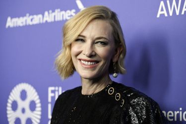 Cate Blanchett lors du gala Chaplin, à New York.