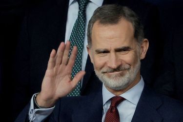 Le roi Felipe VI d’Espagne, le 23 avril 2022 