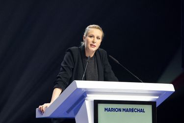 Marion Maréchal ici le 7 avril lors d'un meeting. 
