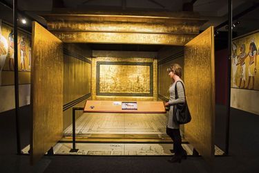 L&#039;exposition «Toutânkhamon, son tombeau et ses trésors» a ouvert ses portes mardi aux visiteurs du monde entier au parc des expositions de Brno, en République tchèque.