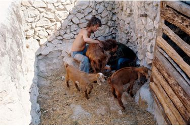 Dans leur «finca » (ferme), les Massacrier élèvent quatre chèvres et douze poules.