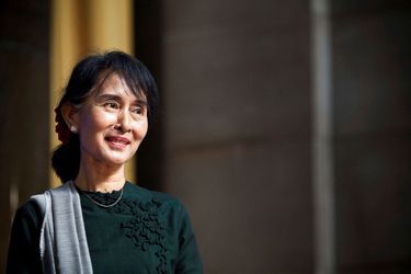 Aung San Suu Kyi en septembre 2012 à New York.