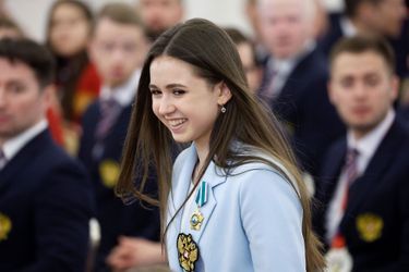 La jeune patineuse Kamila Valieva, accusée de dopage à Pékin.