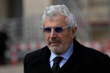Michel Boujenah à l'hommage national rendu à Michel Bouquet aux Invalides, le 27 avril 2022.