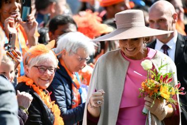La reine Maxima des Pays-Bas à Maastricht, le 27 avril 2022