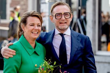 La princesse Annette et le prince Bernhard d'Oranje-Nassau à Maastricht, le 27 avril 2022  