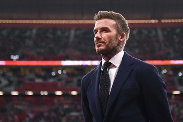 David Beckham en décembre 2021.