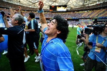 Diego Maradona, en 2008.