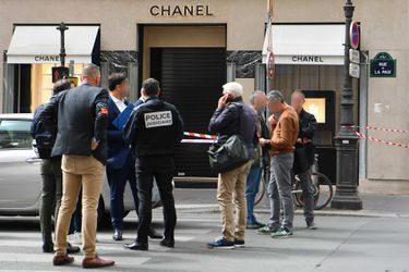 La boutique Chanel située rue de la Paix a été braquée, le 5 mai 2022.